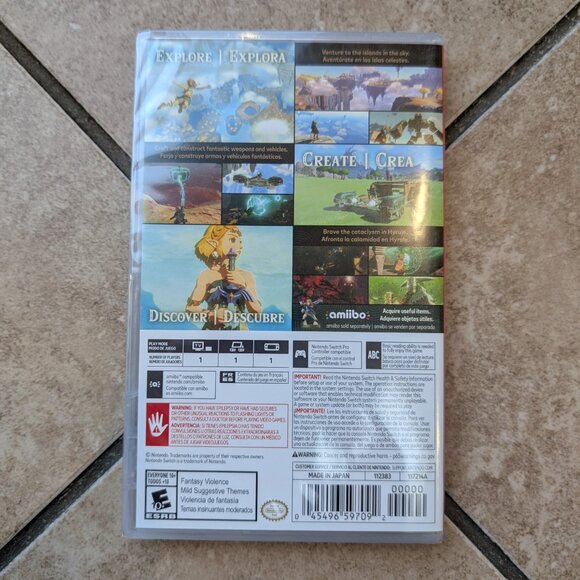 The Legend of Zelda: Tears of the Kingdom - Nintendo Switch (US Version) - Physi - Picture 6 of 7